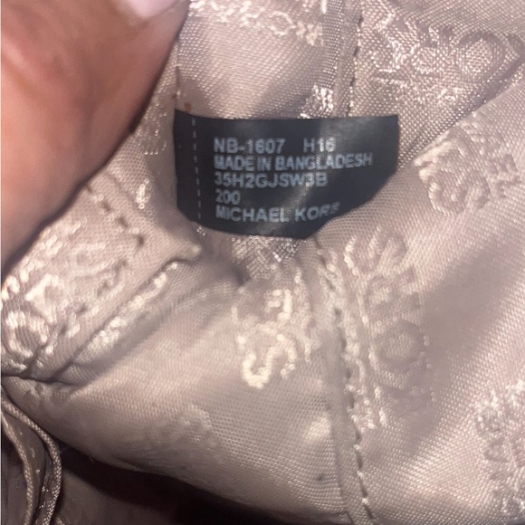 Michael Kors Signature Wristlet (Brown) - Picture 8 of 11